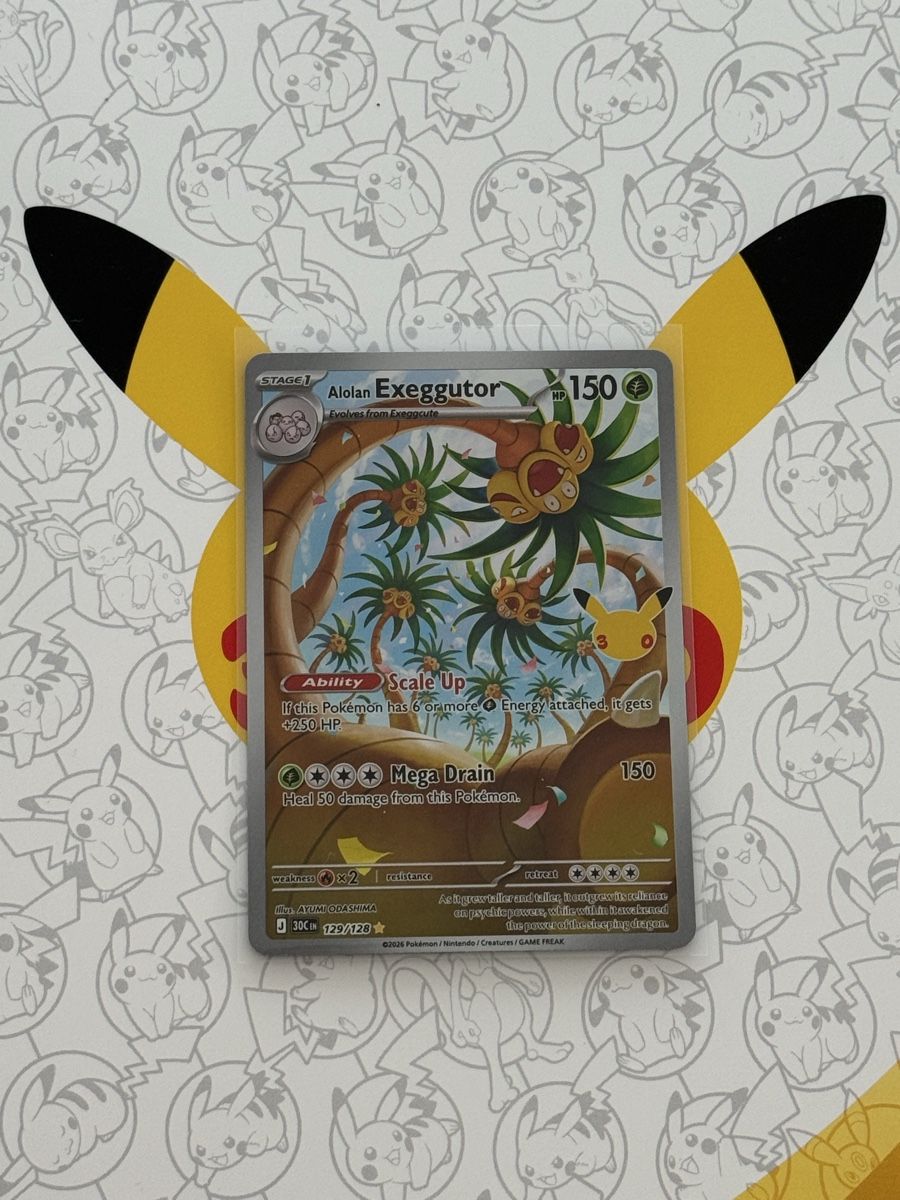 Pokémon Sammelbilder & Trading cards: Alolan Exeggutor 129/128 Full Art – Neu (gemäss Beschreibung) aus Reinach BL von Tehwink