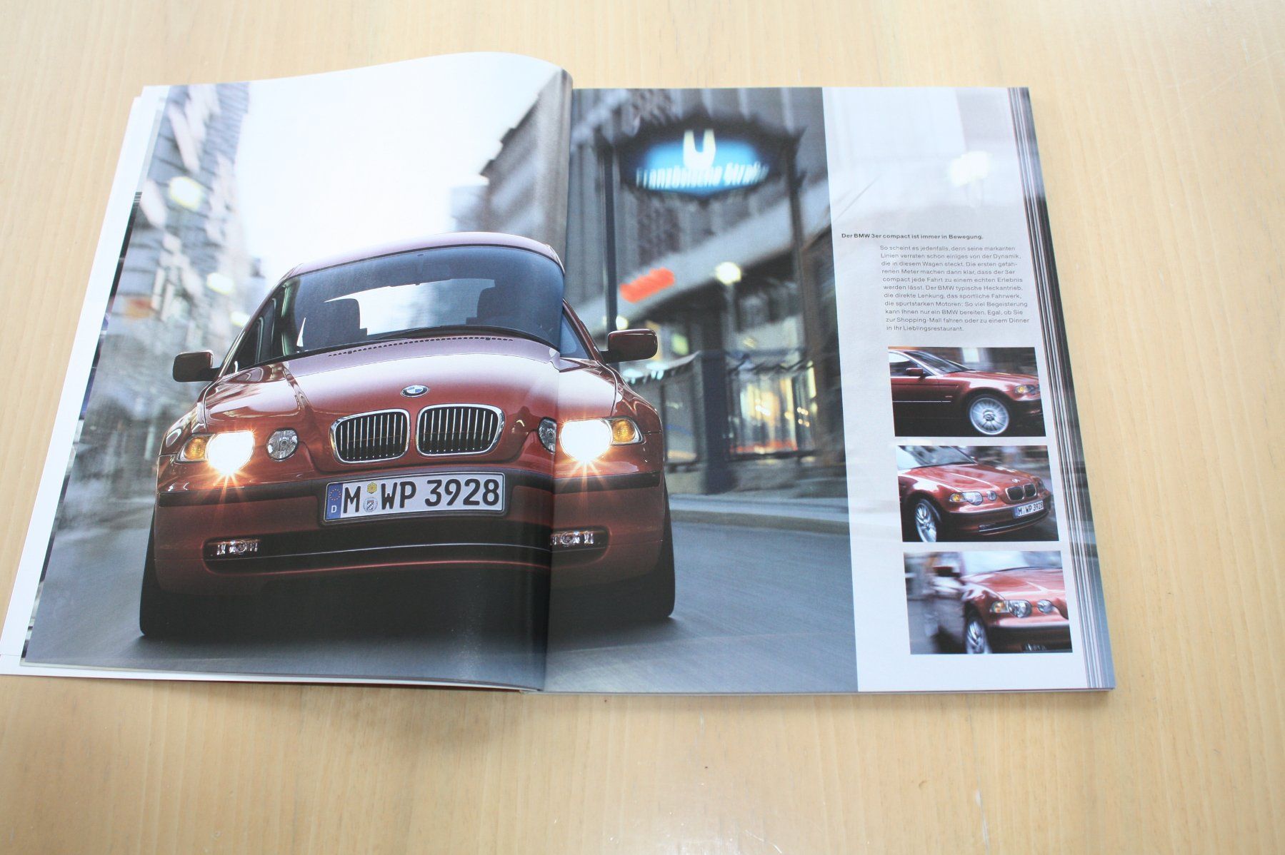 BMW Documenti: BMW 3er Compact CH-Prospekt 2002 – Usato da Wikon venduto da erwin400 2
