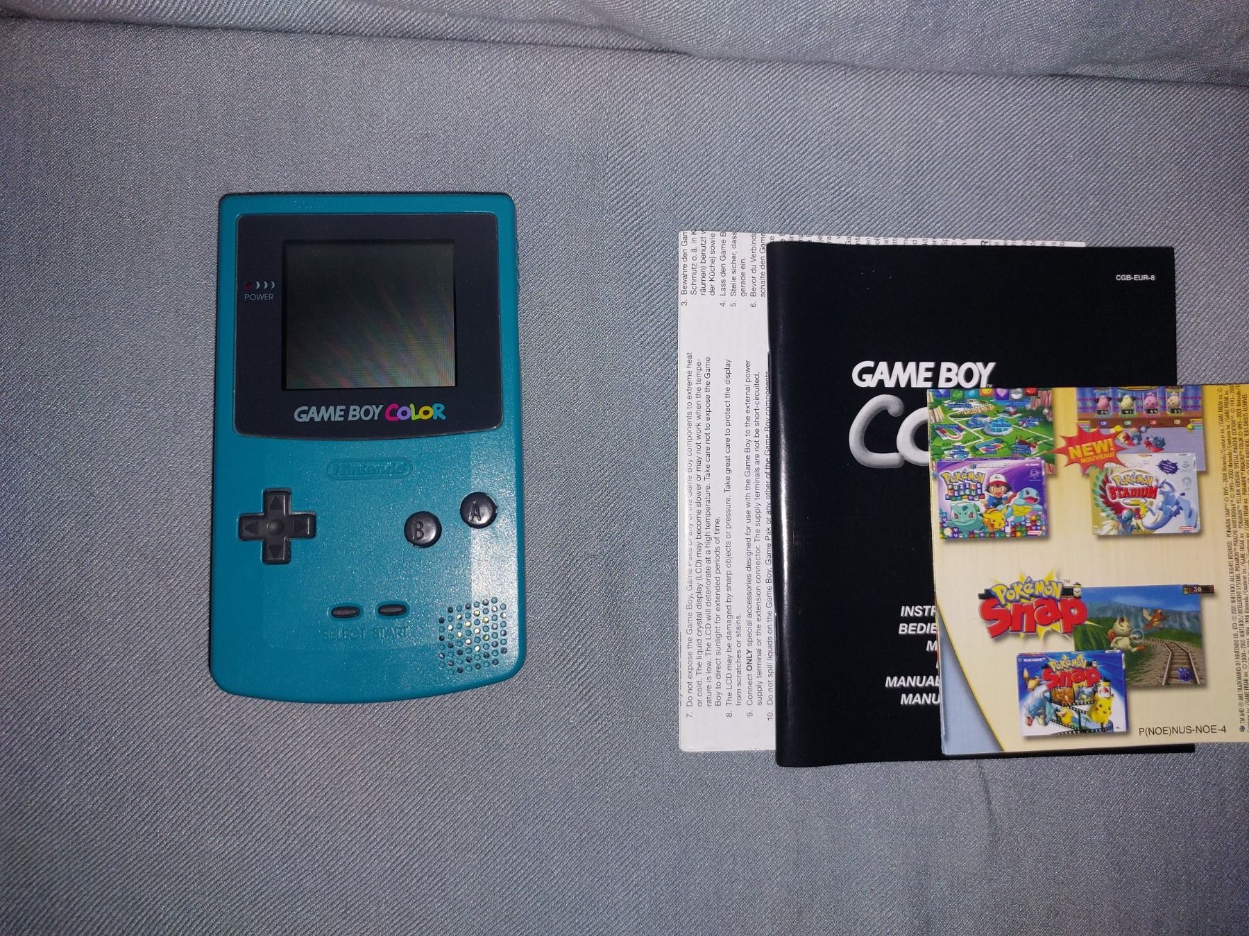 Nintendo Konsolen: Gameboy Color Turquoise OVP💯🔥 – Gebraucht aus châtelaine von Ab1frGaming 2