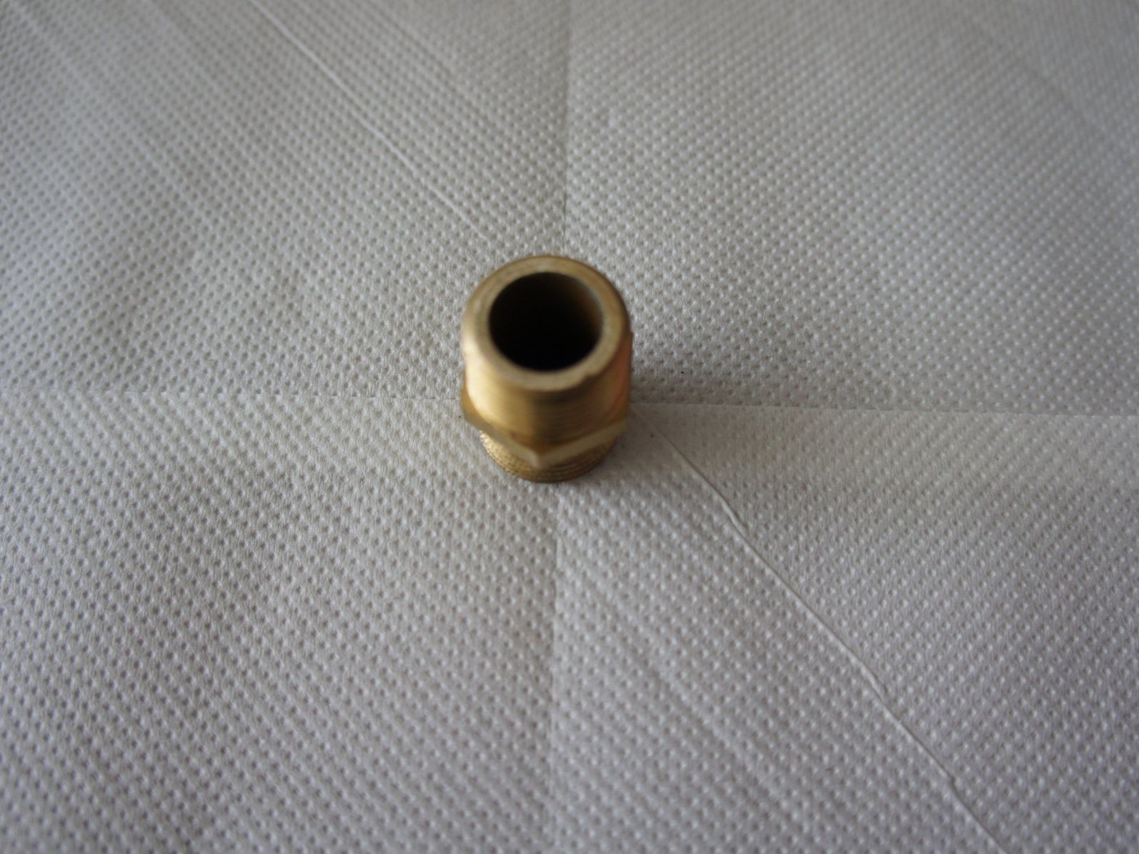 Armaturen: Messing Doppelnippel 1/2" x 30 mm – Gebraucht aus Walzenhausen von OK_1 1