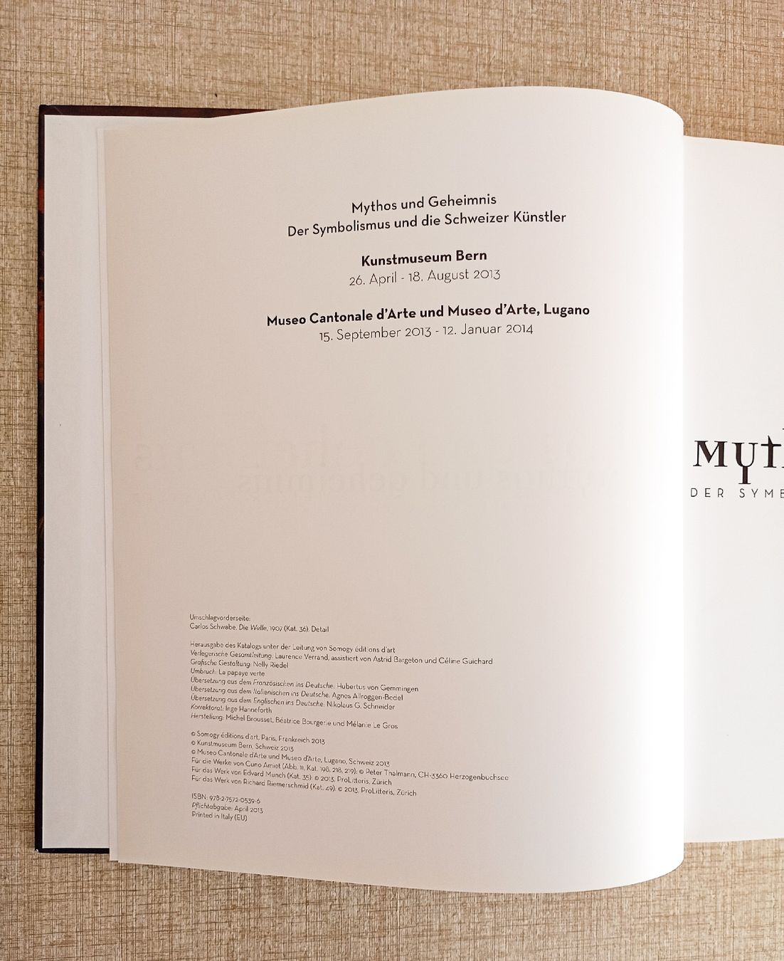 Libri: Kunstbuch Mythos und Geheimnis – Usato da Bern venduto da meg_ypc9 2