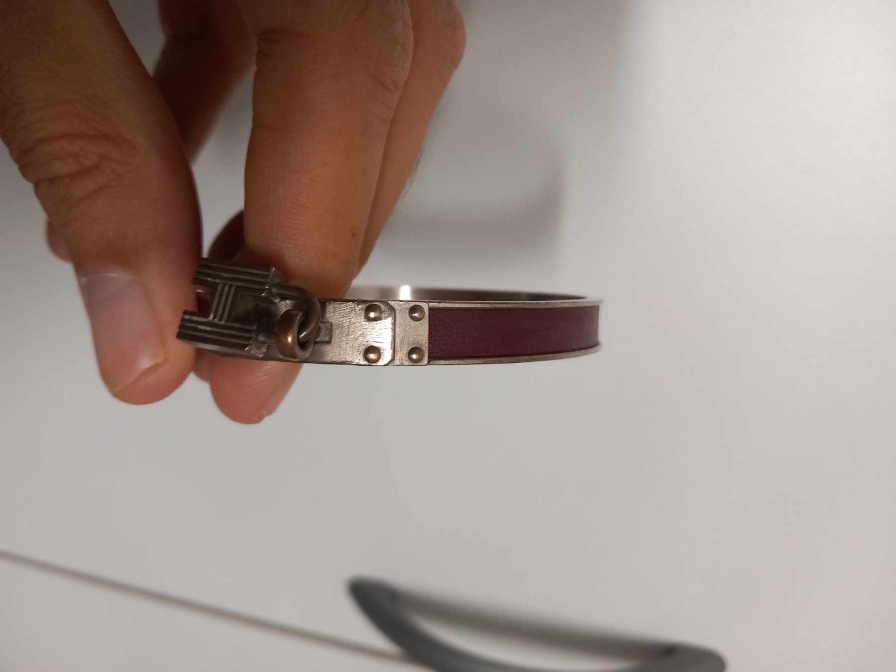Hermès Bracciali & Braccialetti: Hermes bracelet kelly bangle. – Usato da Genève venduto da GenevaLuxury 3