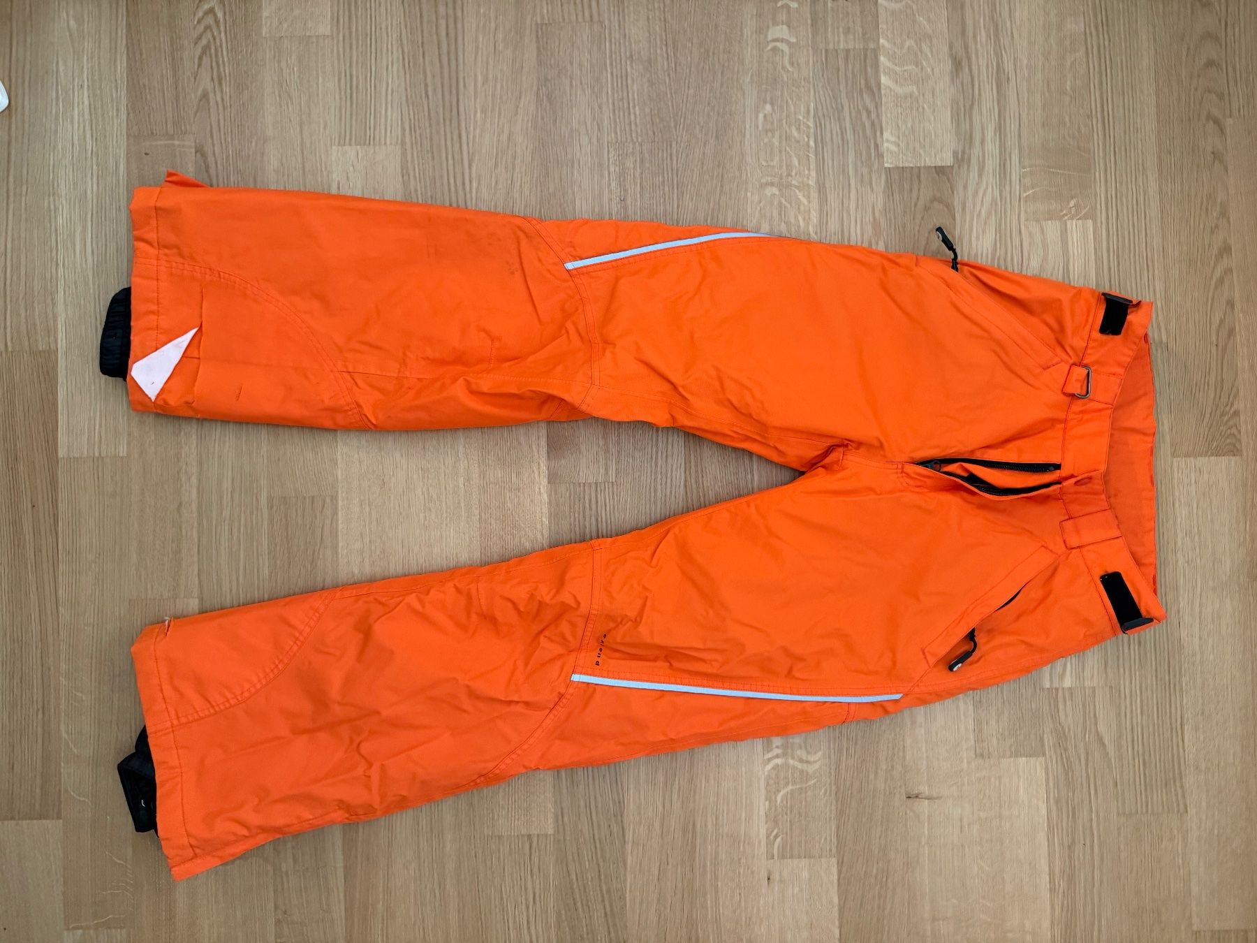 Hosen: Orange Skihose Gr 164 – Gebraucht aus Hünibach von rotestandem01
