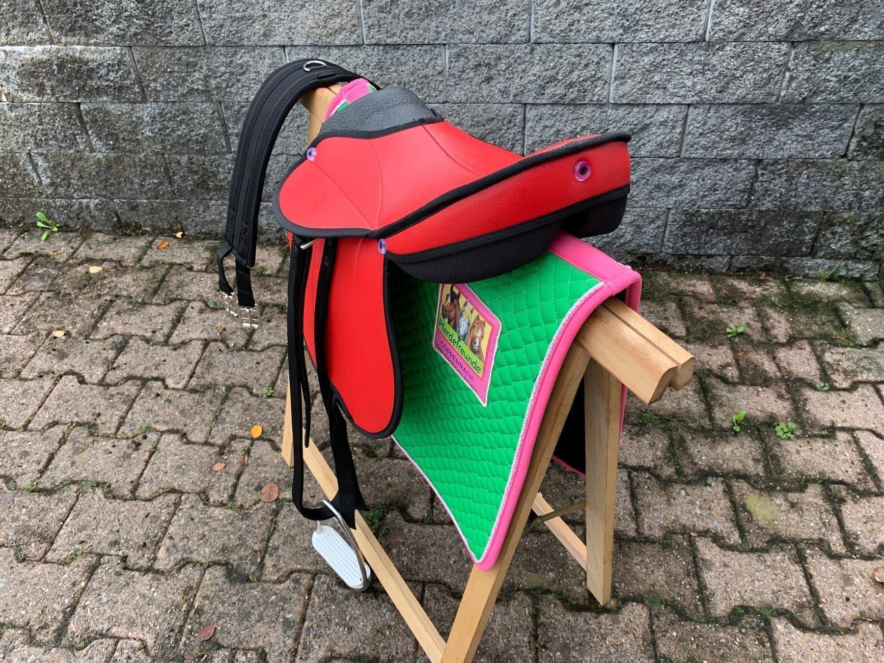 Selle & Accessori: schönes rotes Ponysätteli – Usato da Feldbach venduto da Fea1 5