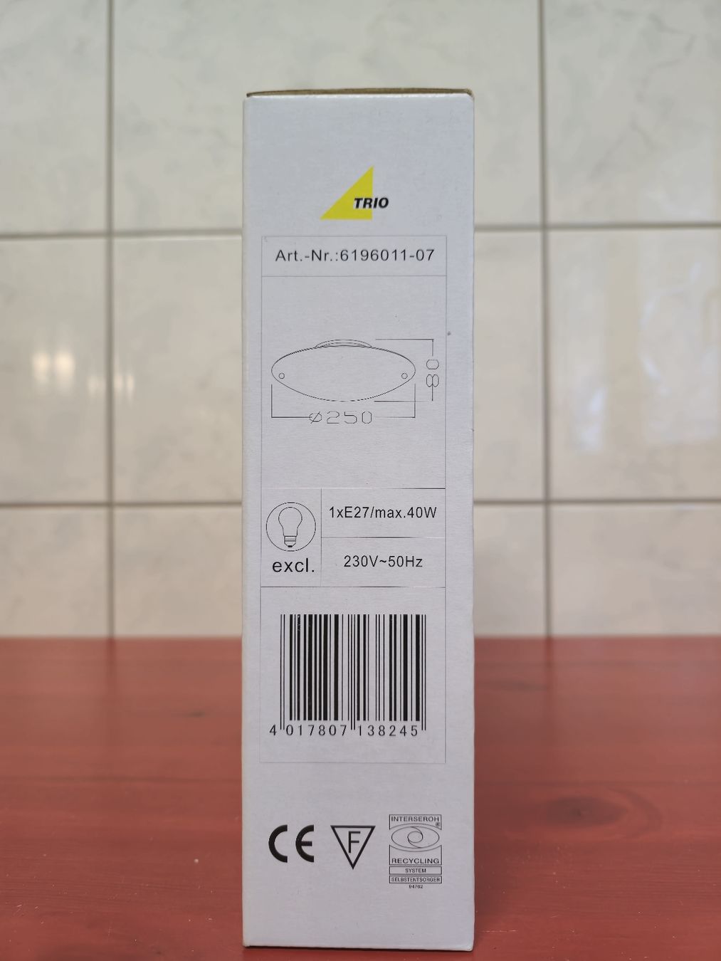 Lampadari & plafoniere: Trio Deckenleuchte – Nuovo e nell'imballaggio originale da Schmerikon venduto da mike_96 3
