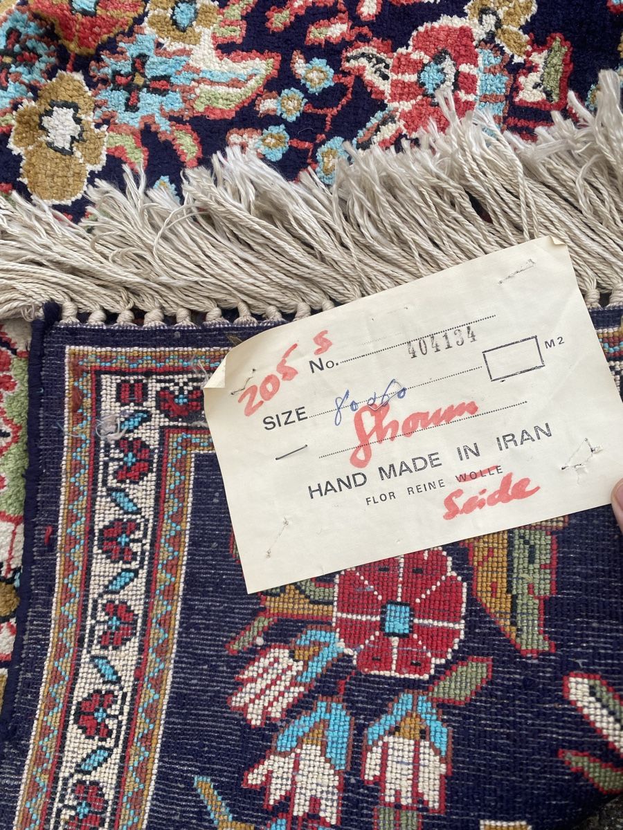 Tappeti: Antike Perser Teppich Seide Ghom – Usato da Männedorf venduto da Adamiat 5