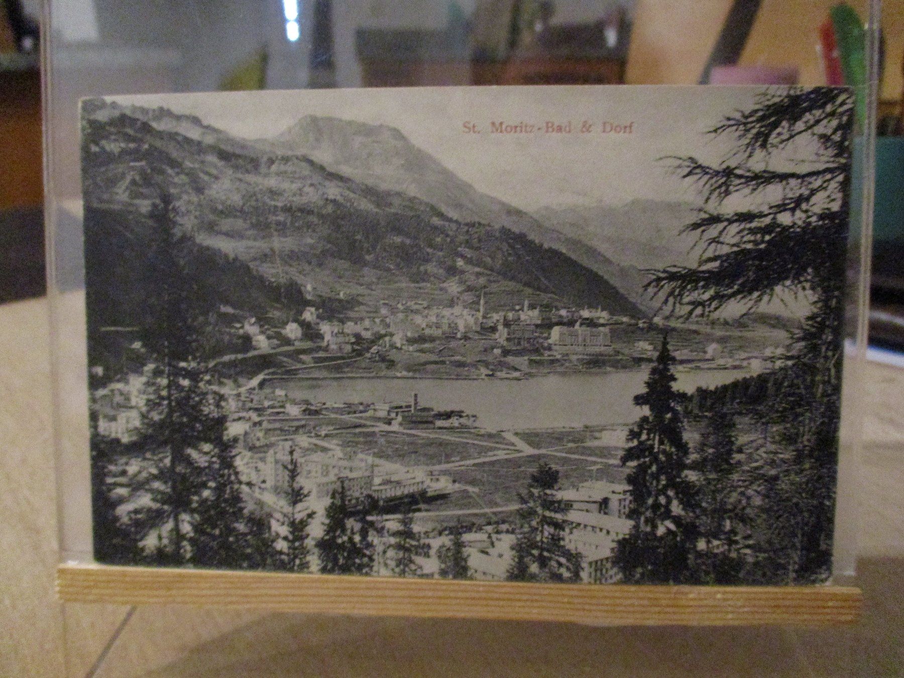 Cartes postales: St.Moritz Bad  & Dorf Postkarte  1 – D'occasion à Felsberg par sanwill