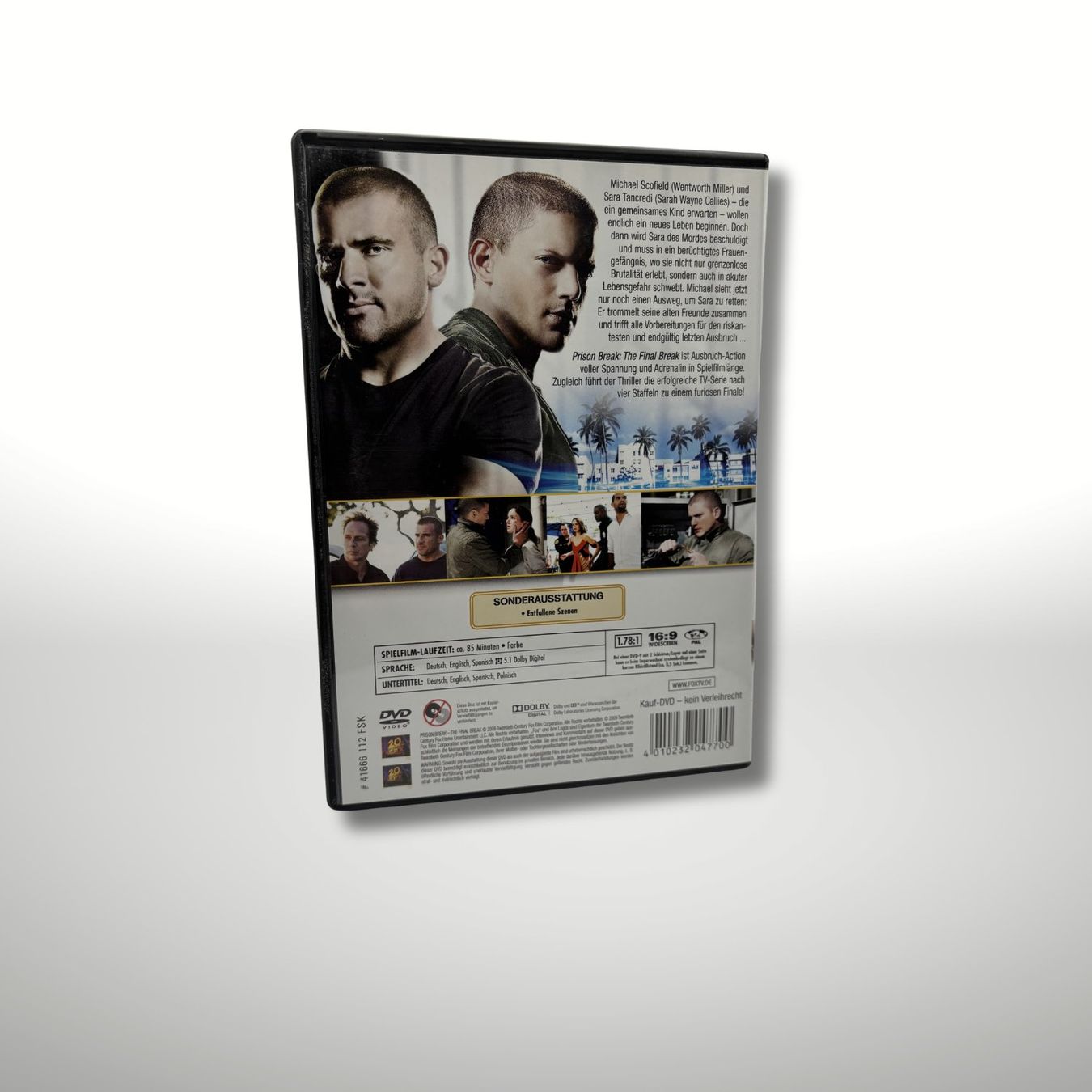Tutti i DVDs: PRISON BREAK - THE FINAL BREAK – Usato da Rickenbach SO venduto da steinerhome 1