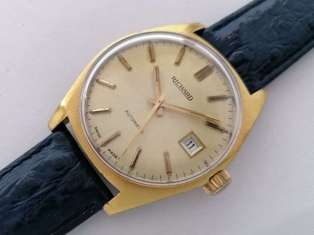 Montre Suisse Bassel Automatique 88101 ETA 2783 Vintage Années 70 - Homme