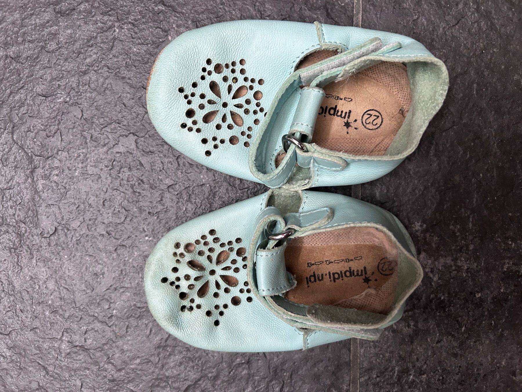 Chaussures filles: Lederschuhe, Gr. 22, impidimpi – D'occasion à Winterthur par ela_qbz6