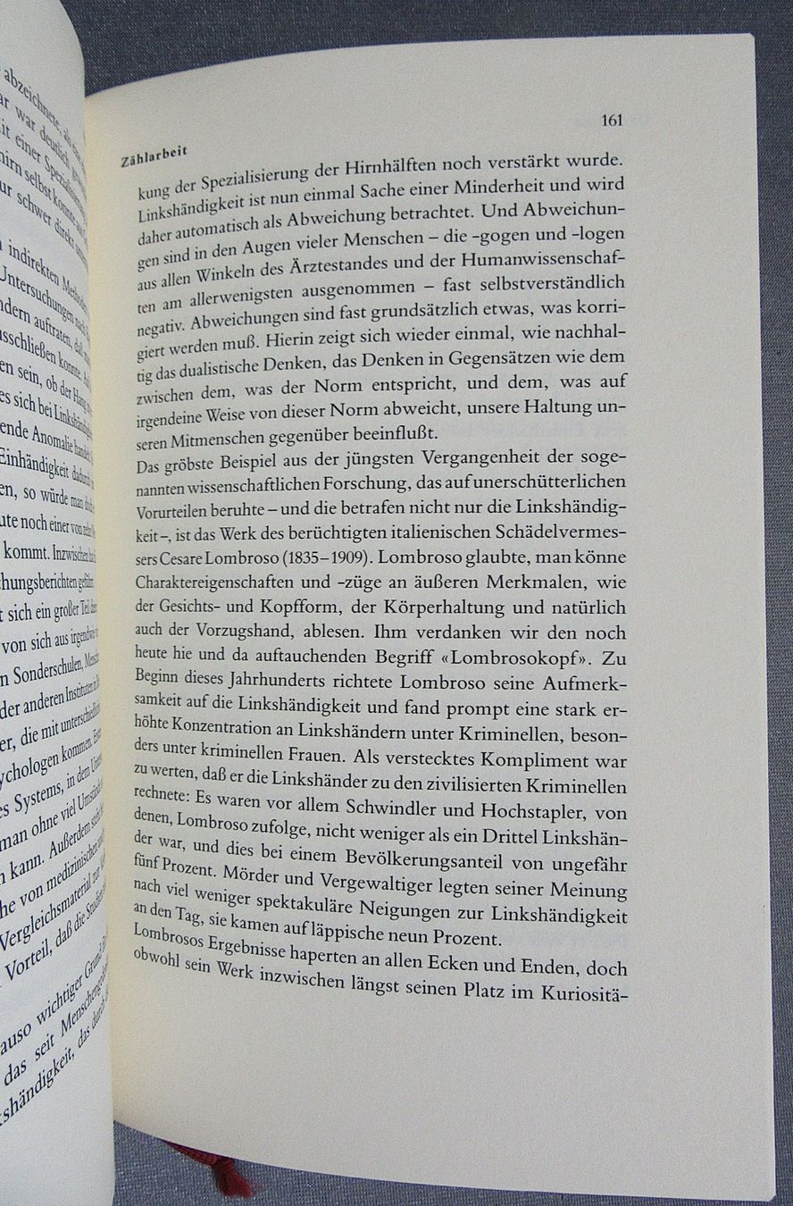 Libri: Alles mit der linken Hand - Geschichte einer Begabung – Usato da Auenstein venduto da Padabimbim 6