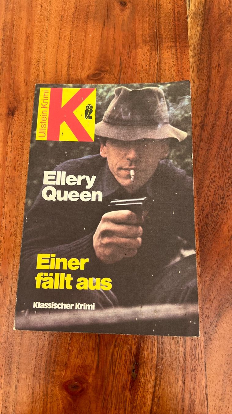Libri: Ellery Queen "Einer fällt aus",Krimi, 1981 – Usato da Schübelbach venduto da Dolly990_2