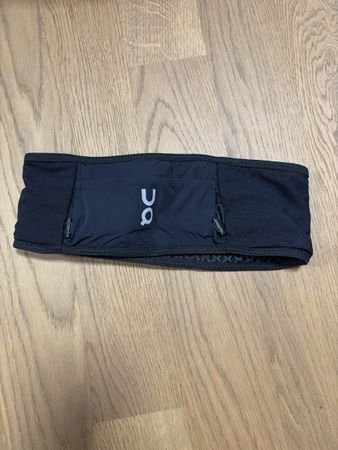 Laufgürtel ON Schwarz mit Taschen guter Zustand