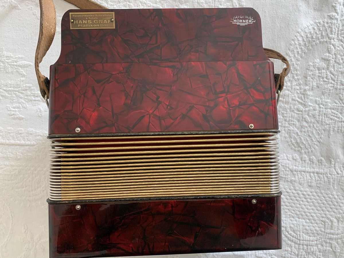 Hohner Strumenti musicali: Diatonische Handorgel/Concertina Sol – Usato da Zürich venduto da Olimpied 6