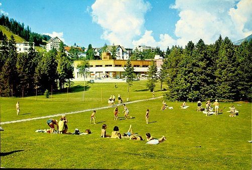 Cartes postales: DAVOS Hallenbad – Neuf (Voir description) à Jona par philajona