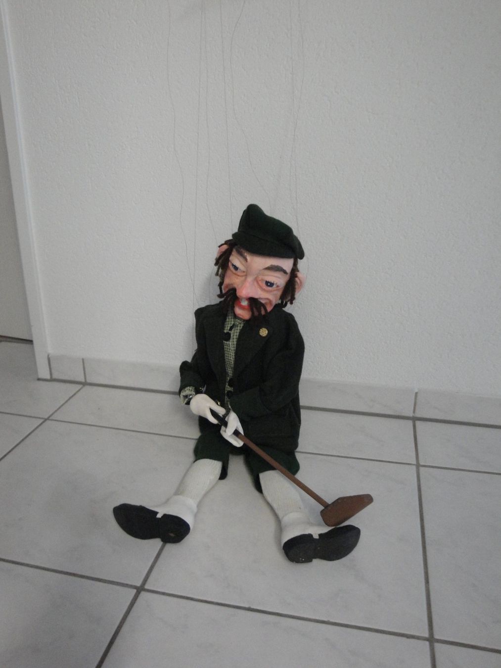 Statuette: Marionette als Golfspieler einzigartig – Usato da Bassersdorf venduto da vilpriv 2