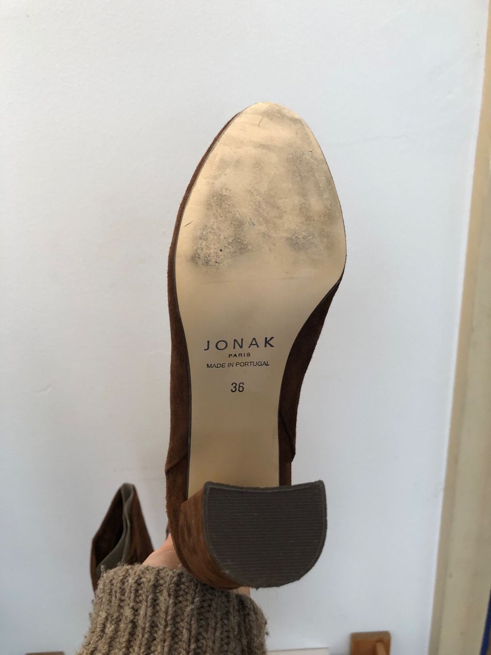 Jonak Scarpe da donna: Bottes Jonak en daim marron – Nuovo e nell'imballaggio originale da Lausanne venduto da emm_sc77 3