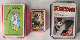 Katzen und Kätzchen - 3 reizende Quartette