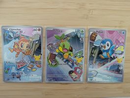 First Partner Sinnoh, Turtwig, Chimchar, Piplup - EN -