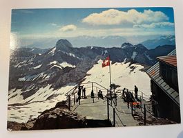 Säntis-Postkarte, Gruss aus luftiger Höhe, Top Zustand