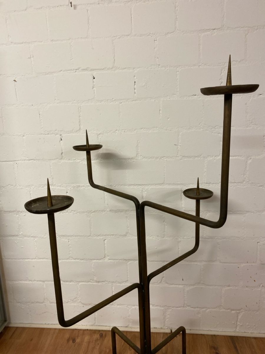 Portacandele: Vintage Kirchen Kerzenständer, Messing, 4-armig,  Design – Usato da sursee venduto da trilli-tralli 5