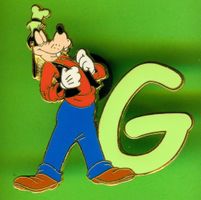 DISNEY  Alphabet    GOOFY  " G "