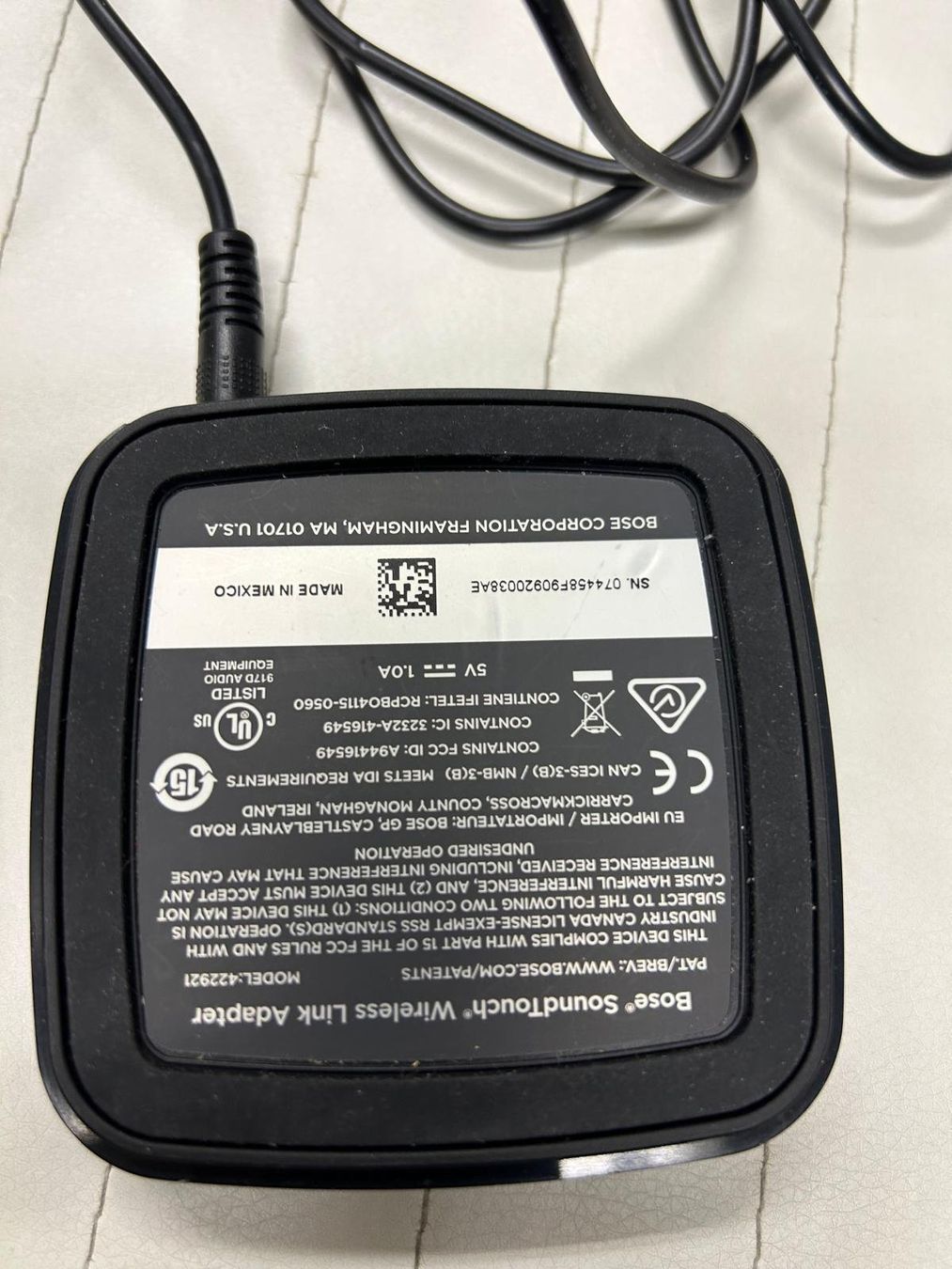 Bose Unità & Adattatore: BOSE SoundTouch Wireless Adapter – Usato da Jegenstorf venduto da malartv 1