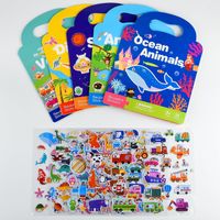 Flugzeugaktivitäten, Reisespielzeug  stickerbuch ab 2 jahre
