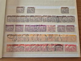 Aegypten Briefmarken in Album 14 Zustand gemäss Bilder