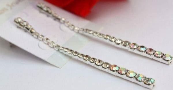 Ohrringe & -stecker: Ohrringe Ohrstecker Silber Strass-Steine Ohren Ring Ringe – Neu und originalverpackt aus Langnau am Albis von Zauberw
