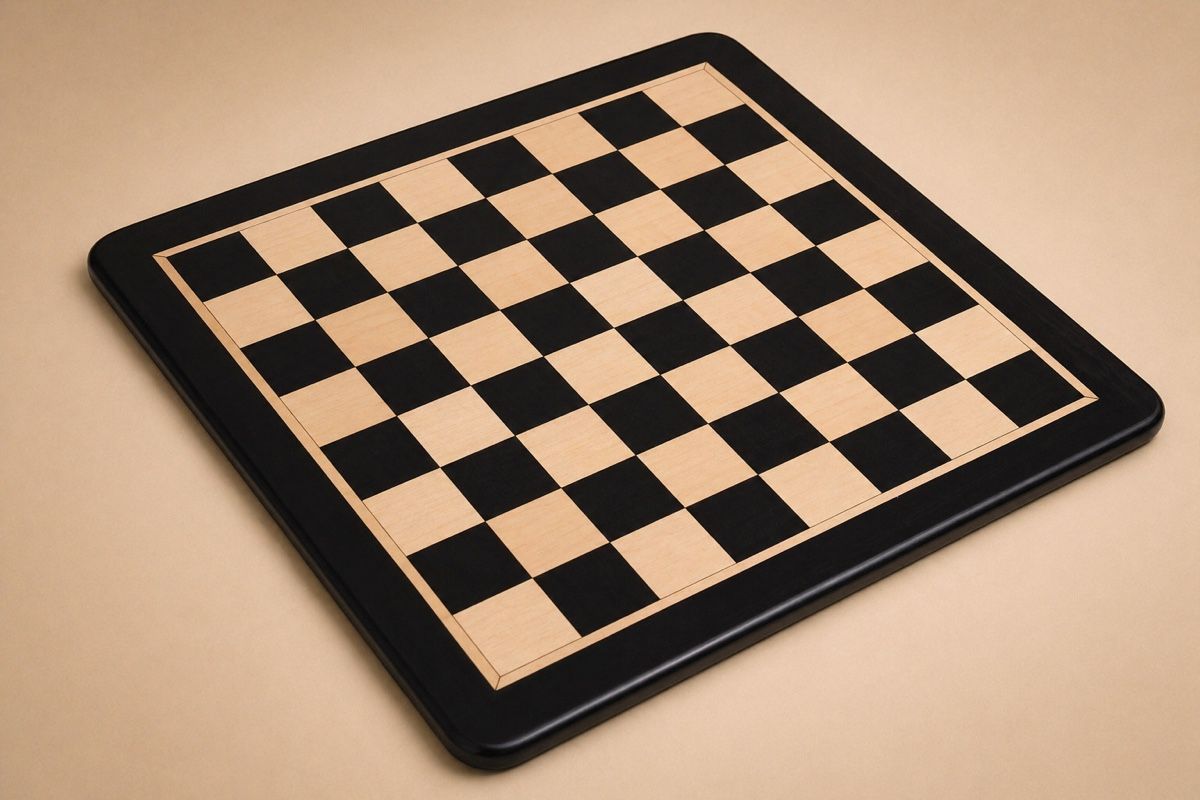 Jeux: 21" Chess Board - Ebony & Maple Wood – Neuf avec emballage d'origine à Tägerig par An777