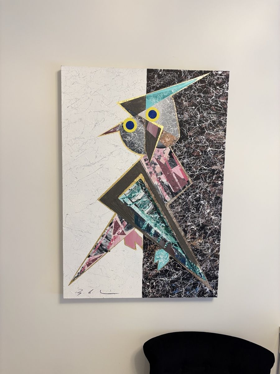 Dipinti: Jazz Owl - aus der Eulen Serie – Nuovo (secondo la descrizione) da Obfelden venduto da Speedo07 2