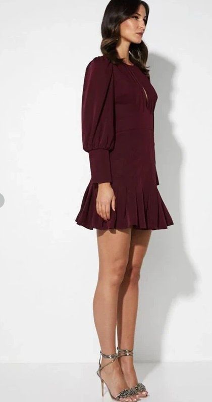 Vestiti: Kleid Mossmann bordeauxrot Grösse 34 – Usato da Stansstad venduto da InStyle8 3
