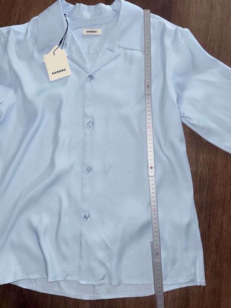 Sandro Hemden: CHF 260 Sandro satin shirt - M – Neu und originalverpackt aus St-Sulpice VD von juhdu 5