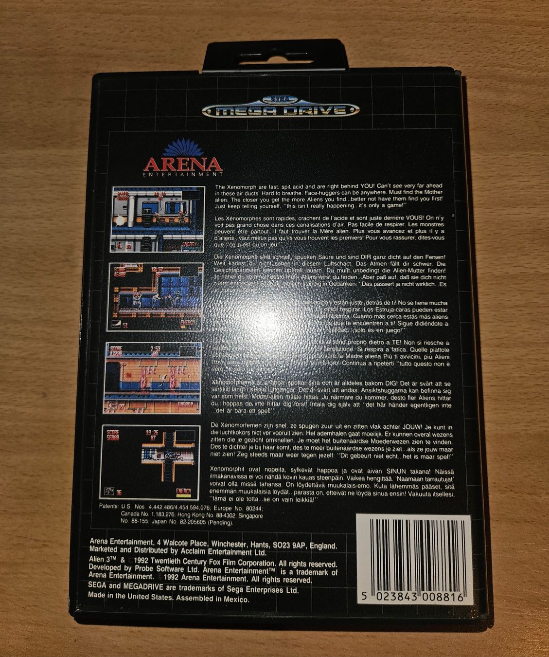 Sega Giochi: ALIEN 3 SEGA MEGADRIVE CIB – Usato da Monte Carasso venduto da raj_wx77 1