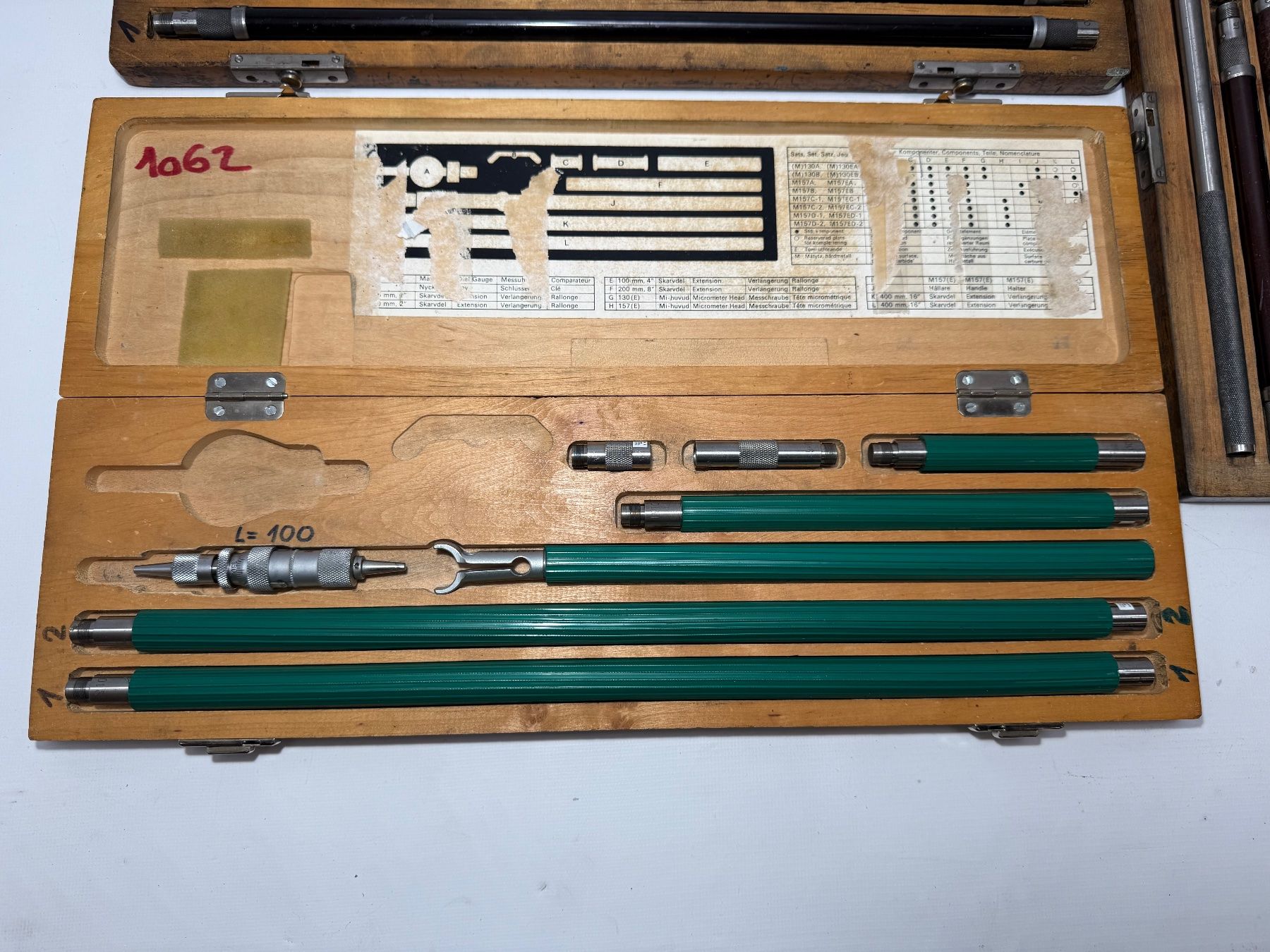 Messen: Innenmessschrauben Set 3 Innenmikrometer Mikrometer – Gebraucht aus Boswil von ABLagerBoswil 3