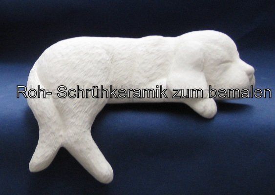 Alle Dekorationen: Rohkeramik, Schrühkeramik Hund – Neu (gemäss Beschreibung) aus Schlatt TG von kreativ-atelier