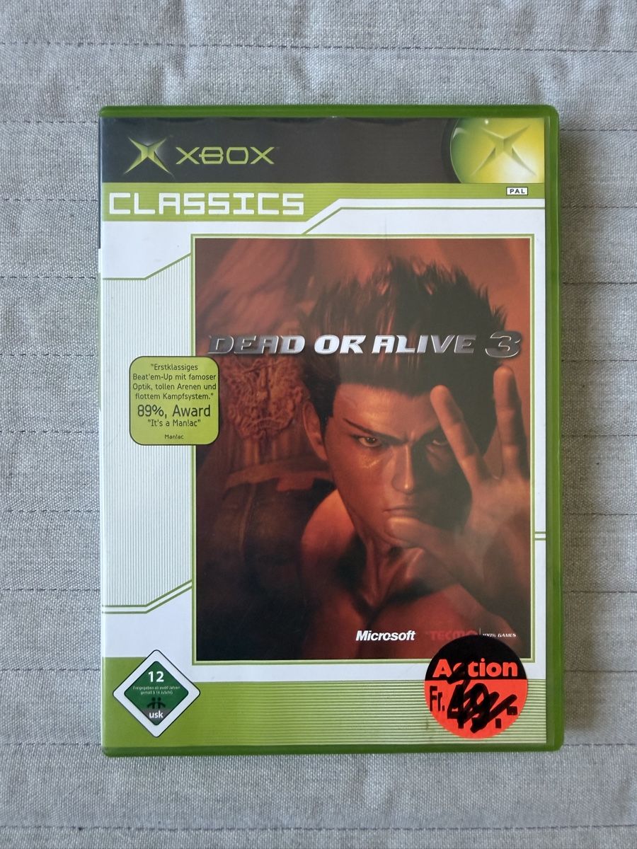 Microsoft Giochi: Dead or Alive 3 (Classics) für Xbox – Usato da Thunstetten venduto da Virus_33