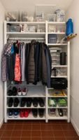 IKEA ELVARLI Kleidersystem weiss 125x42x216 cm