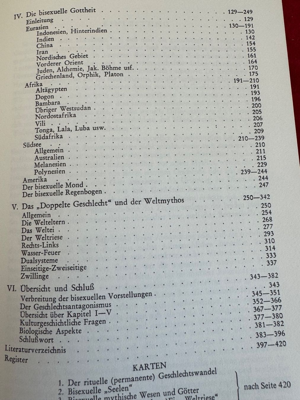 Libri: DAS DOPPELTE GESCHLECHT, Baumann Hermann, 1955/1986 – Nuovo (secondo la descrizione) da Zürich venduto da Husopaska 3