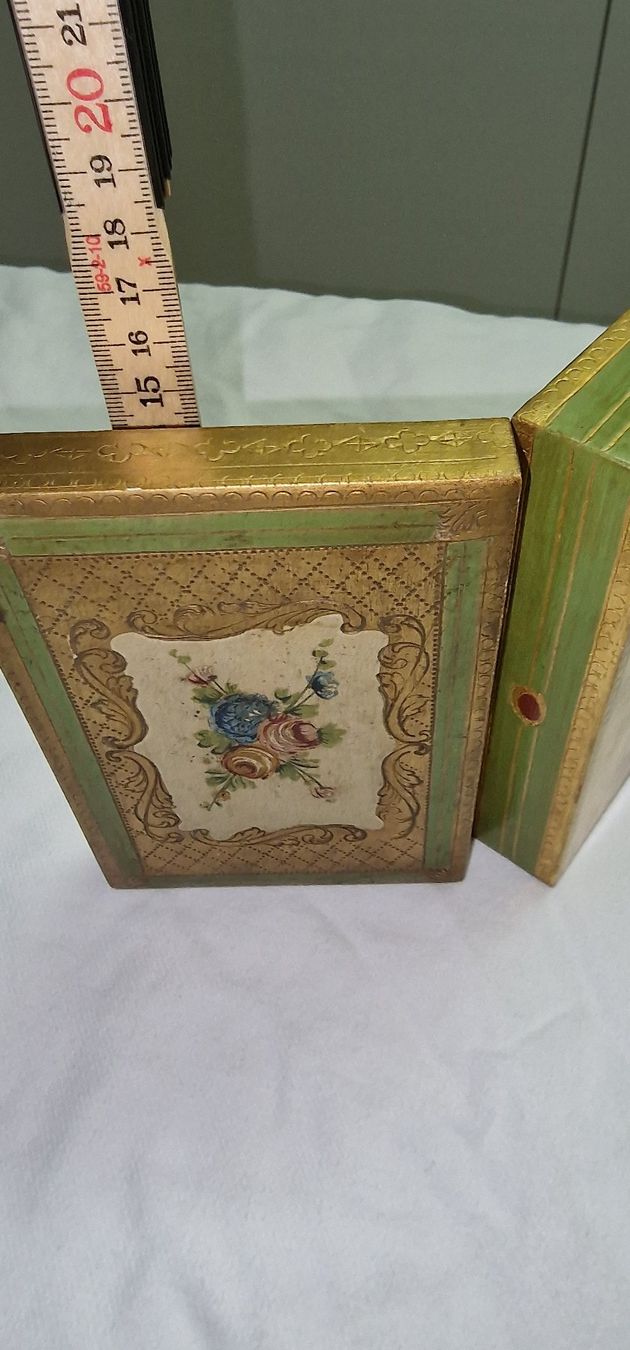 Cassapanche: Holzschatulle / Aufbewahrungsbox bemalt – Usato da Flawil venduto da 1343525 4
