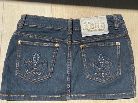 Luxus Faith Jeans Minirock  Gr.28 Neu