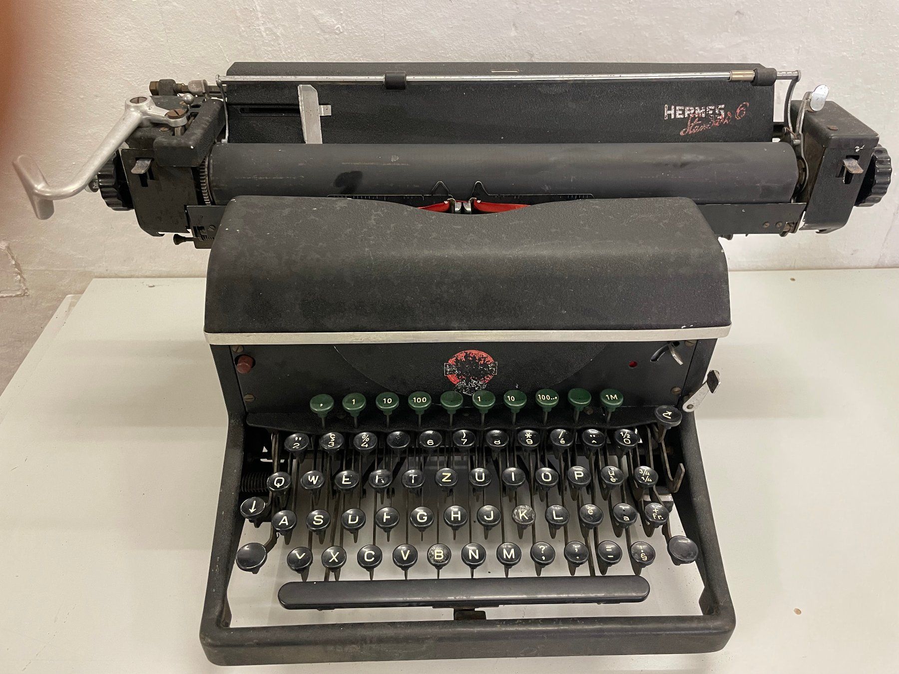 Hermès Macchine da scrivere: ancienne machine a écrire Hermès (1) – Difettoso da La Croix (Lutry) venduto da netrajet