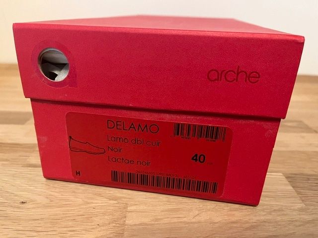 Arche Scarpe da donna: Arche Modell Delamo Gr. 40 Leder schwarz – Usato da Zollikofen venduto da pico27 1