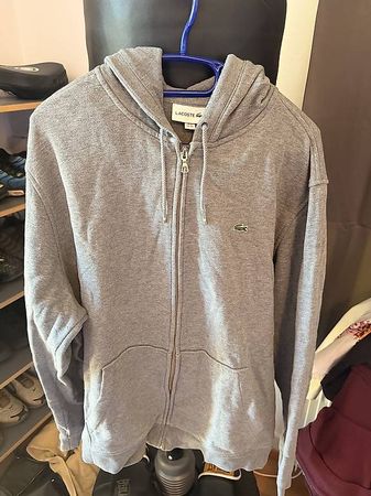 LACOSTE KAPUZENPULLOVER MIT ZIP