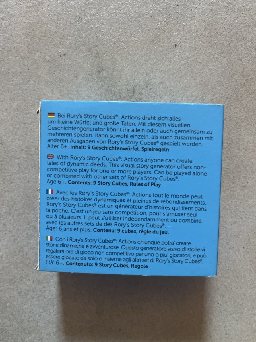 Spielzeuge: Rorys Story Cubes – Neu und originalverpackt aus Glarus von chr_s287 1