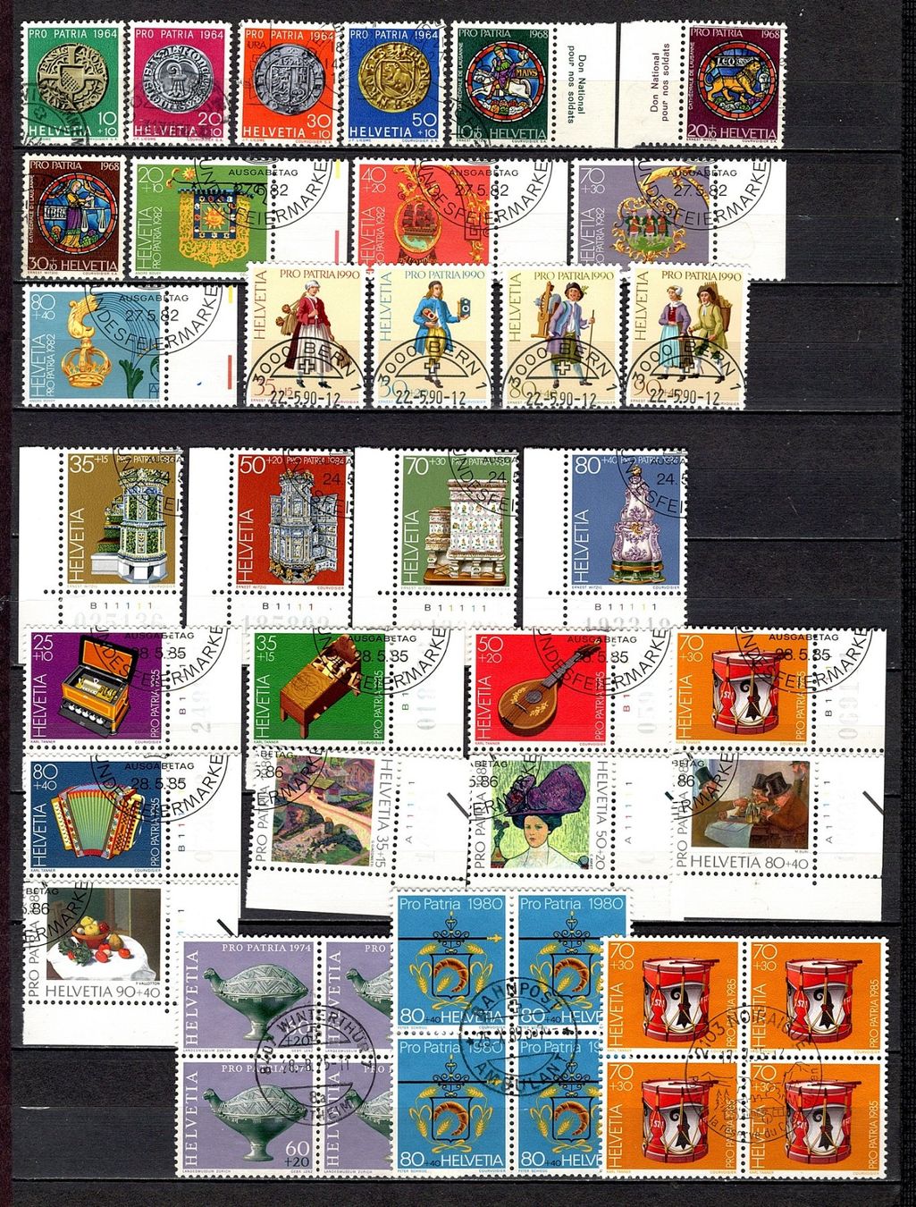 Tutti i francobolli: Pro Patria (721) – Usato da Burgdorf venduto da blinky01 2