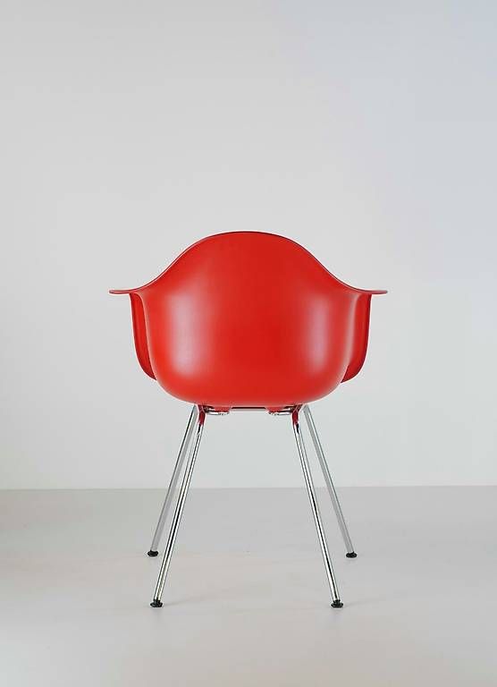 Vitra Stühle: Eames Armchair DAR in Rot  Original Vitra – Gebraucht aus Beromünster von VSNC 4