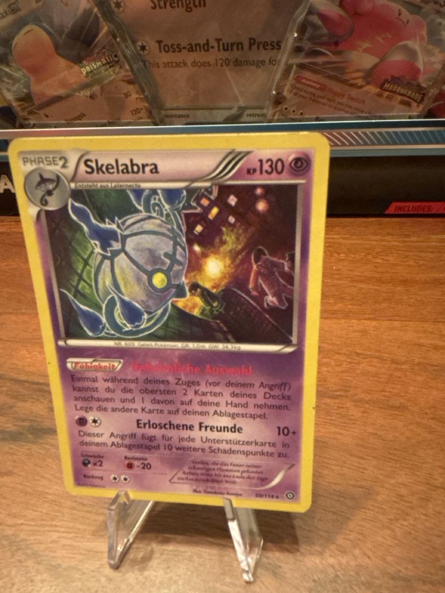 Pokémon Carte collezionabili: Pokemon Karte - Skelabra – Usato da Dietikon venduto da PokemonSwissSpotify 2