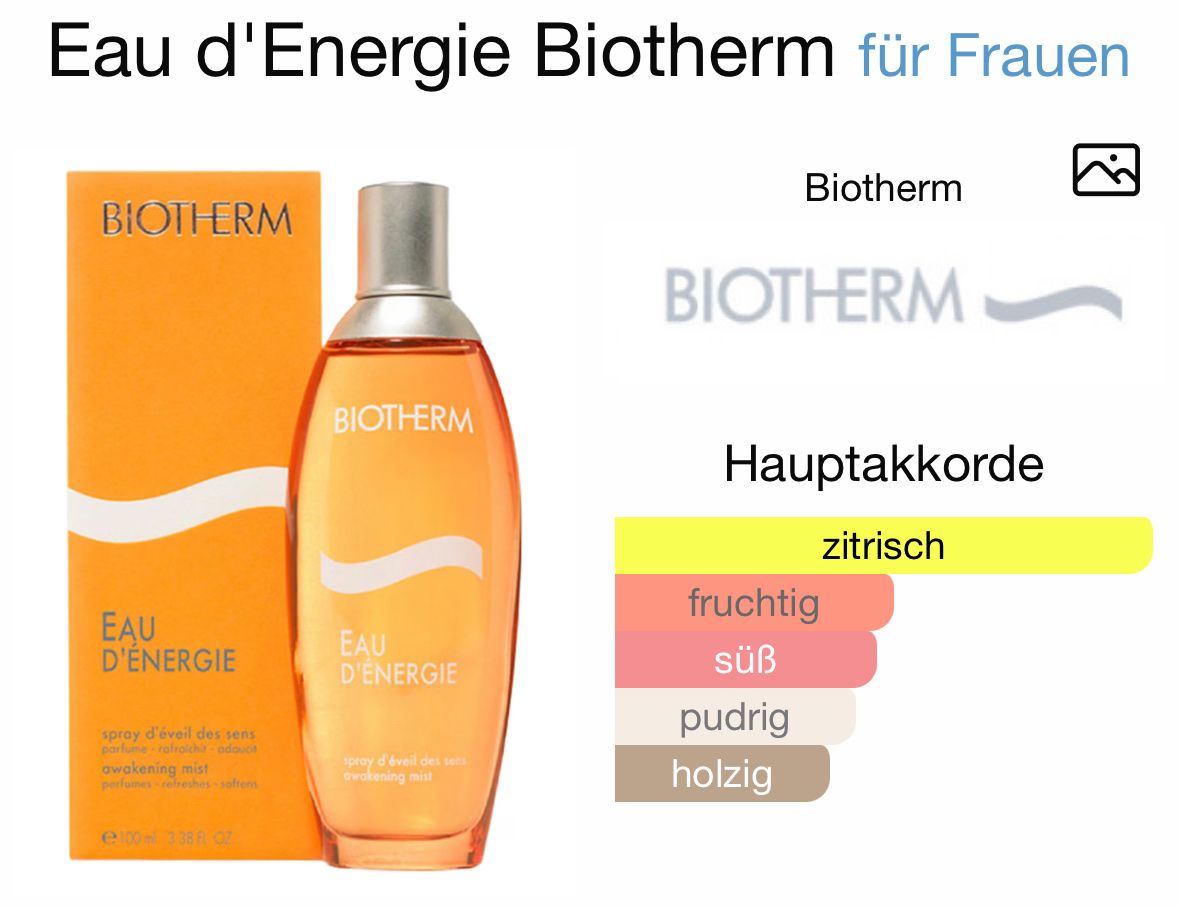 Biotherm Parfum & Eau de Toilette: Biotherm Eau d'Energie 1.5ml – Neu und originalverpackt aus Chur von dajan.17 1